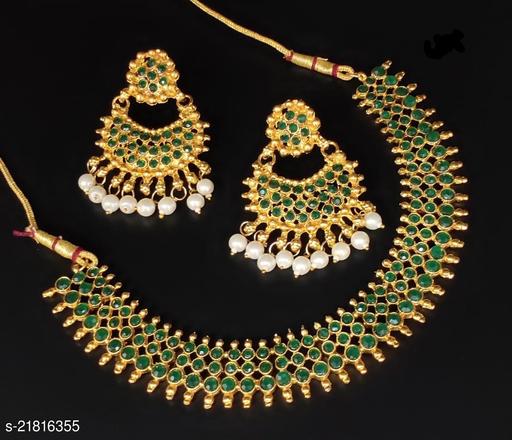  Gold-Plated-Necklace-Set-for-Women-&-Girls