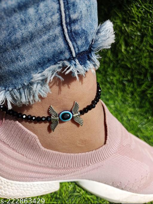 moti anket for girls evil eye anklet