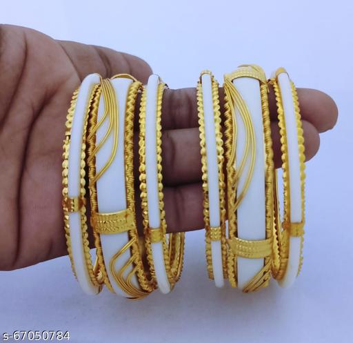 TVJ Graceful Gold Bangle Set