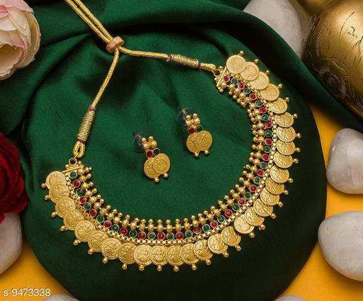 New-Design-Antique-Fringe-Necklace-with-Earring-for-Women