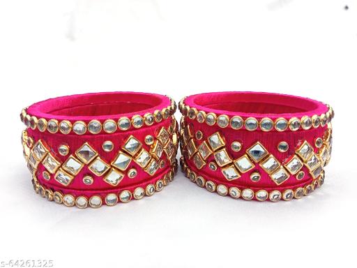 silk thread bangles silk chudi silk chuda silk braclete