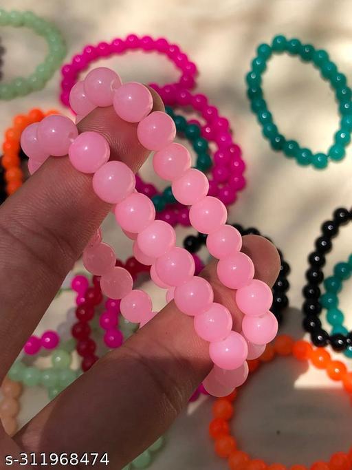 PREETY IN PINK:LIGHT PINK BRACELETS FOR A DELICATE TOUCH