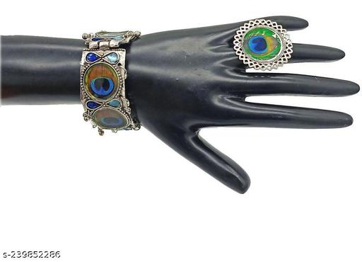 Fashion-Factory-Metal-Stud-Earring-(Multicolor,-Silver)