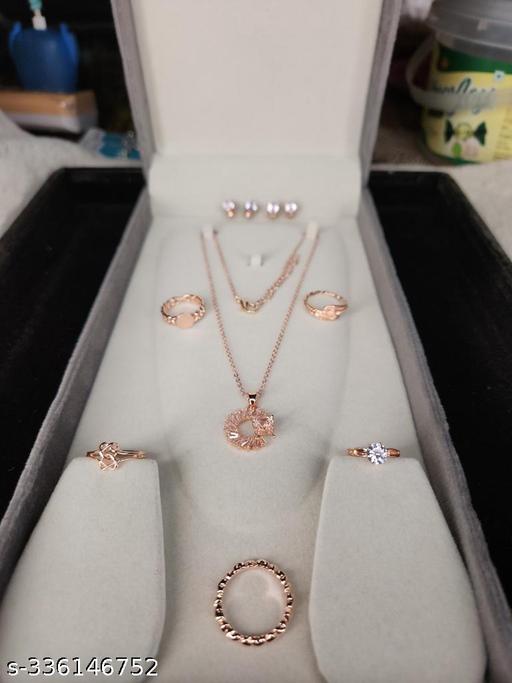 Neckalce-Combo-Set-With-Earring-&-Rings