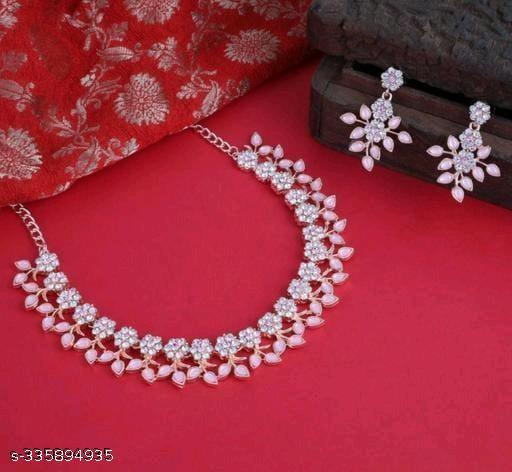 queen-Art-Wedding-Jewelry-Set-for-Women-Bridesmaid-Teardrop-Necklace