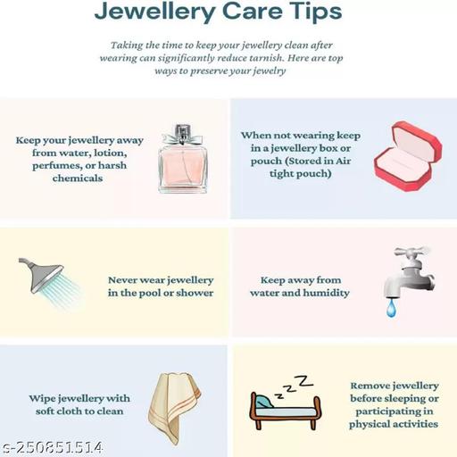 Traditional-Heart-Design-AD-Diamond-Gold-Plated-18-Inch-Black-Bead-Chain-Mangalsutra-Set-For-Women-Daily-Wear-Use