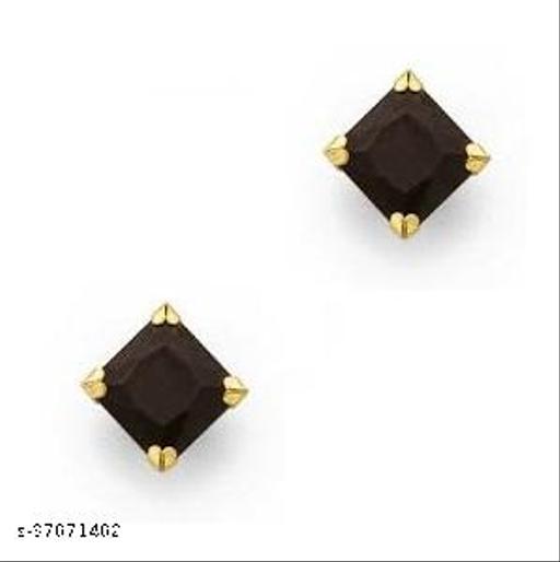 Vinayak American Diamond Stud earrings(baby) square 4 mm
