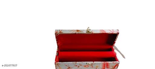 Single rod jewellery bangle box with valvet cover, Flower printed latest design churi storage box