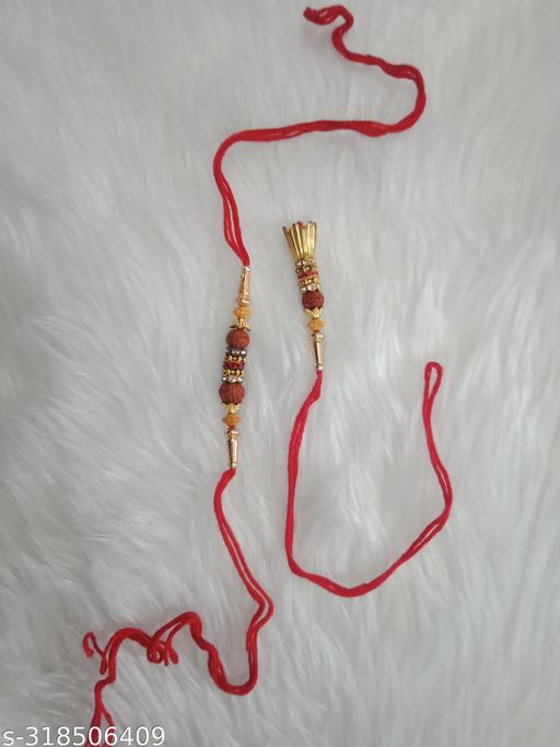 Simple And Trending Rakhi And Lumba Pair