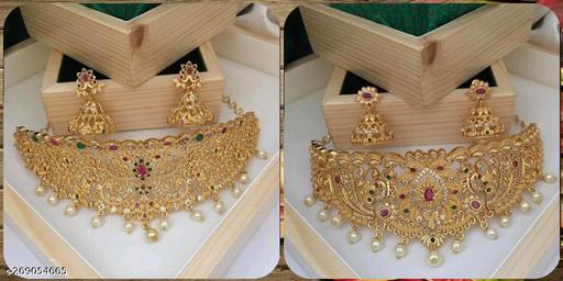 P.-Combo-of-2-Choker-set-(Gold-Platted)-for-Bridal-Wear