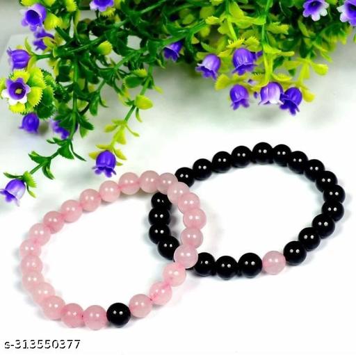 Rising Deals black onyx with evil eye 8mm avoid negative energy for girls boys men women