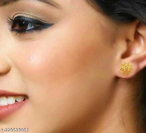 Gold Earrings & Studs For Girls And Womer