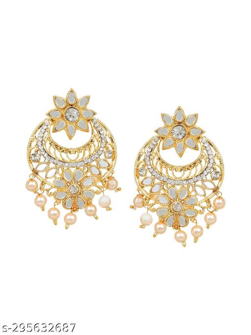 Dazzling-Stones-|-Earring-Maangtikka-Set-For-Women