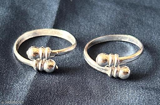 German Silver Brass Toe Ring Women