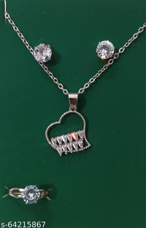 Aaruhi-Creation-Traditional-Stylish-Chain-Locket-Set-with-Ring-and-Earrings-for-Women-and-Girls