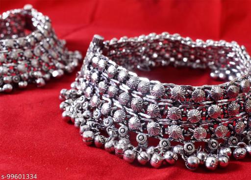 Oxidized Payal Payzeb Traditional Handcrafted Indian Anklet Designer Women Foot Anklet