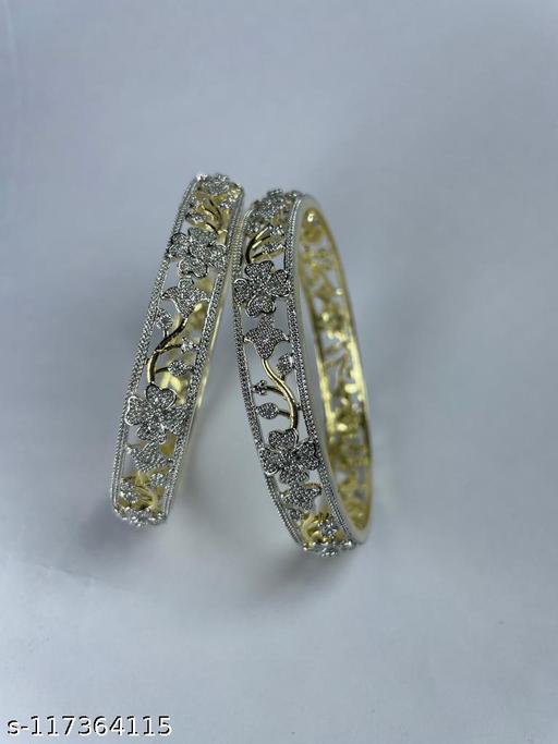 Artificial gold Bangle