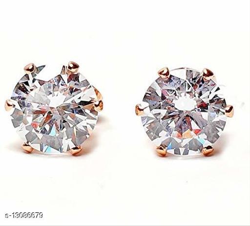 SMYKKER ARTIFICIAL CRYSTAL DESIGNER JEWELLERY EARRING Crystal Brass Clip-on Earring SLP-56