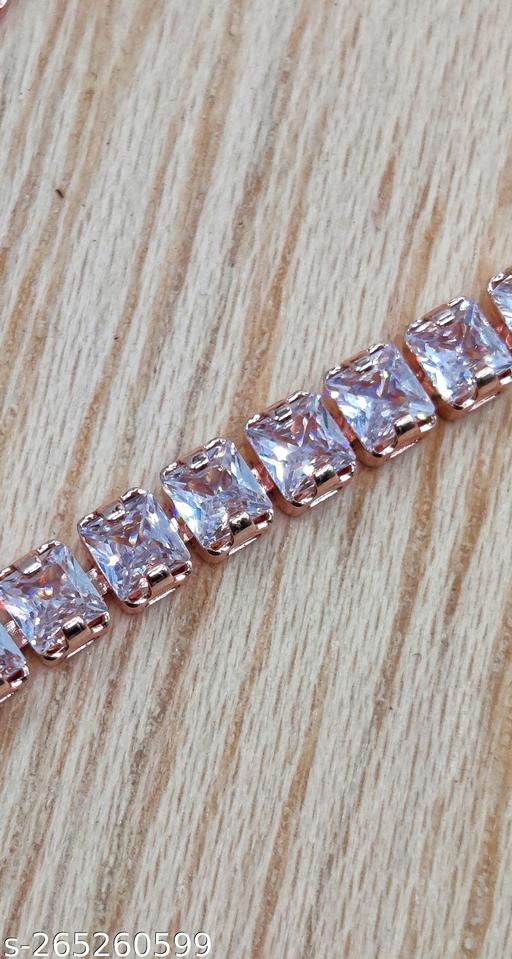 Shyam enterprise Rose Gold Free size Braclate For Girls And Women