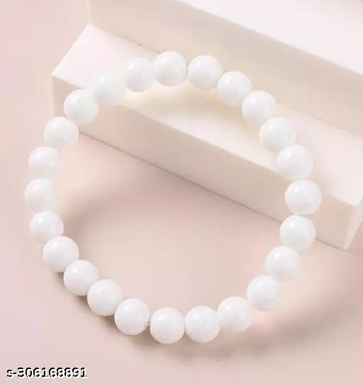 white moti bracelet