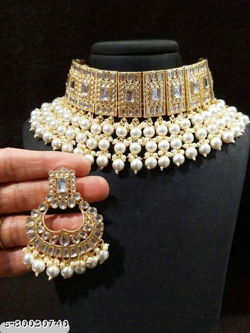 Twinkling-Unique-Gold-Plated---Matte-Jewellery-set