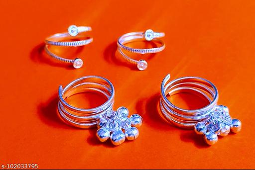 Sizzling Glittering Women Anklets & Toe Rings