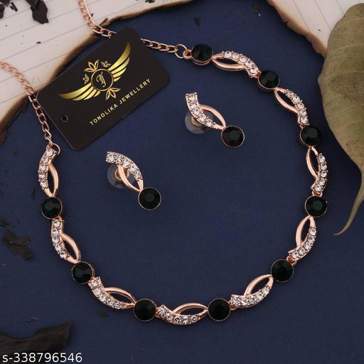 Rose-Gold-Plated-Trending-Jewellery-Set-For-Women