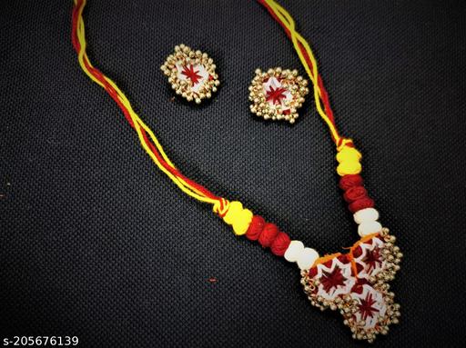 Mirror-Work-Choker-Jewellery-Set