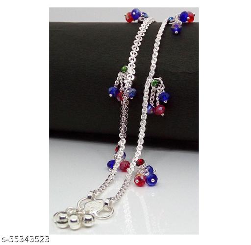 Jewelszone Special Lovely Elegant Anklet Set of 2