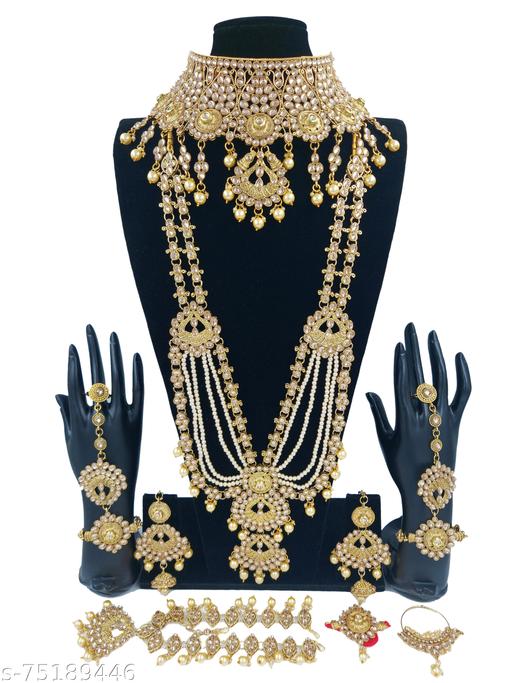 Jewellery-Dulhan-Bridal-Set-Gold-Colour-Gold-Plated