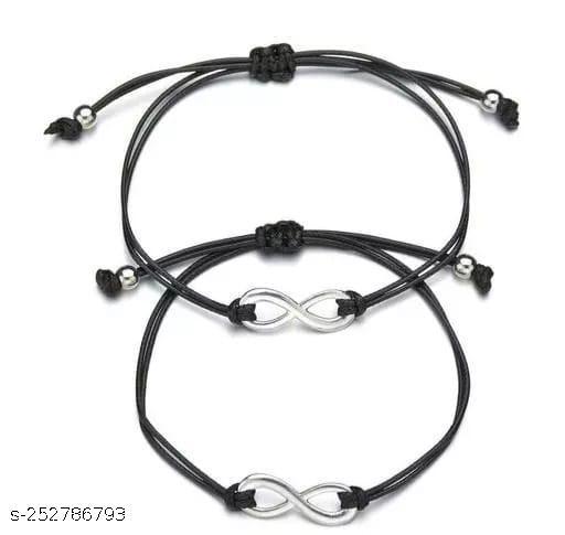 Promise Distance Matching Infinity Bracelets for Best Friends Couple Handmade String Rope Women Men Teen Girls.