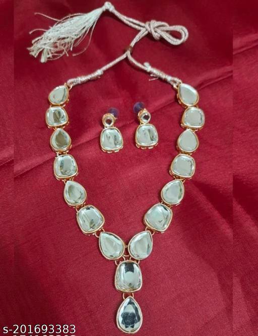Queen-Art-Jewellery-Set-Uncut-Kundan-Big-Faux-Kundan-Dibbi-Kundan-Choker-Necklace-Set-for-Girl's-&-Women-Jewellery-Set