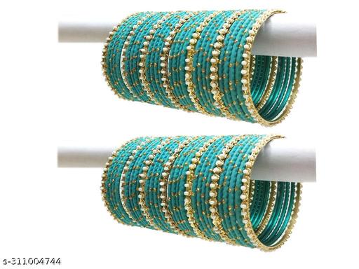 Metal Bangles Set For Women And Girls ( Pack Of 62)