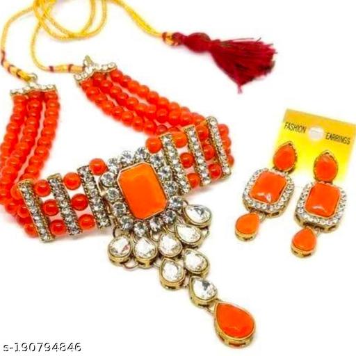 *Vipin-Enterprise*-traditional-party-wear-jewellery-sat-stylish-collection-of-(1)-girl/woman-!-*Birthday-Gift*-Women/girls!-*Anniversary*-Gift-for-wife-*(-Pack-of-1)*