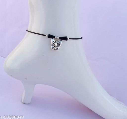 Cut Butterfly Anklet For Girls And Women