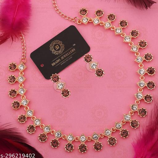 Jewellery-Set-Rose-Gold-Plated-Necklace-set-with-r-Kundan-Jewellery-Sets-MJELLLEREY