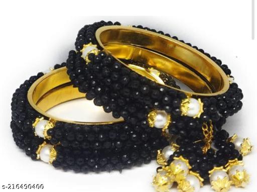 Shivani Bangle 4 Piece Jhumki Bangle Set Bracelet & Bangles