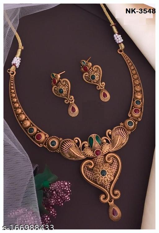 Alloy-Gold-Plated-Peacock-Style-Met-Jewelley-Set