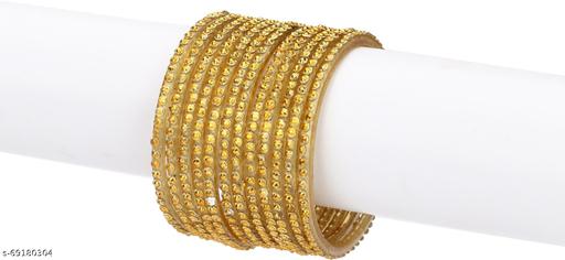 Somil New Designer Combo Of Colorful Glass Bangle/Kada Set_Bridal195