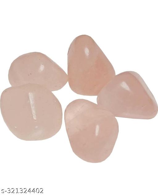 Natural Energized Rose Quartz Healing Crystal Tumble Stone (Set Of 5 Pieces)
50%
off