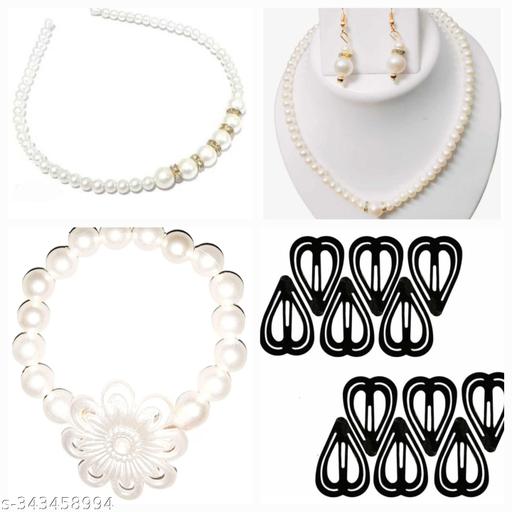 Latest-Baby-Girl-Mala-Bracelet-Hairband-Heart-Shape-Tic-Tac-Clip-12-pcs