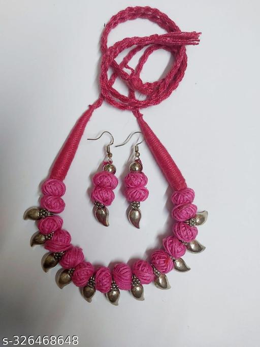 Pink-Fusion-Set-with-Earrings