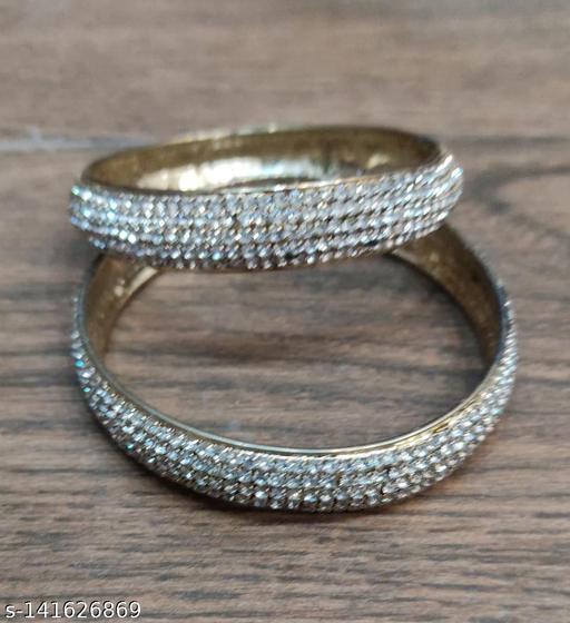 Set of 2 Nag Kada silver Bracelet & Bangles