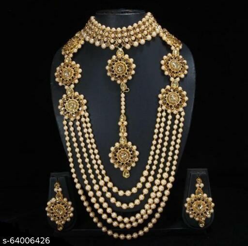Beautiful-gold-plated-bridal-jewellery-set-and-for-party-purpose