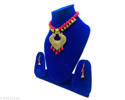 Necklace-With-Earrings-Kundan-Fancy-Party-Wear-Necklace-Traditional-Jewellery-Set-with-Earrings-for-Women-&-Girls