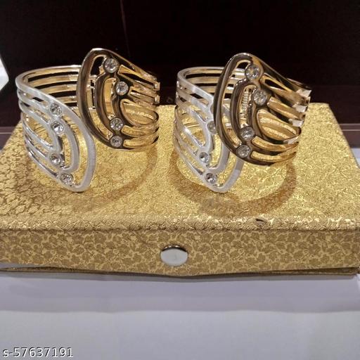 Metal Crystal Gold-plated Bracelet for Woman & Girls