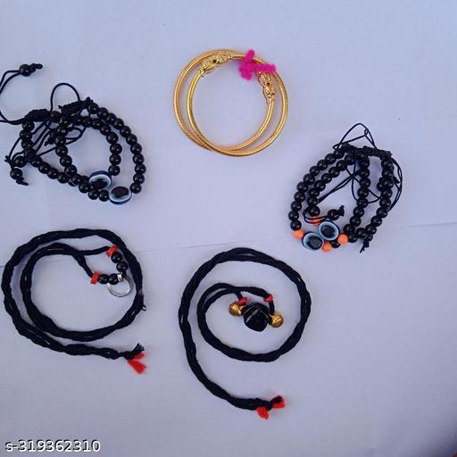 nazariya moon gold plated plane kada kamarband NAZARIYA for new born baby boy girls kids khadua EVIL EYE FOR BABY , 0-3 YEARS | KIDS BRACELET | BABY ACCESSORIES | BABY BRACELET | NAZARIYA| NAZARIA | BABY NAZARIA | BABY ANKLETS |ANKLETS NAZARIA FOR KI