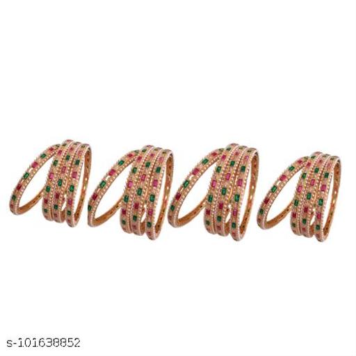 Shimmering Chunky Bracelet & Bangles