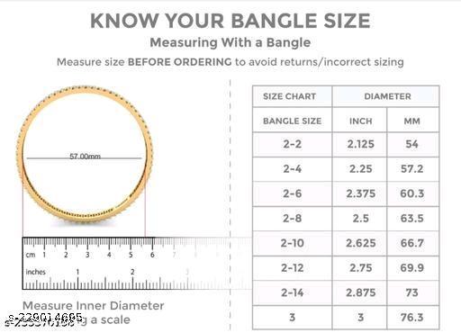 Women's Exclusive Golden Kadli Bangles