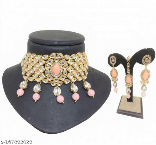 CATALYST-Brass-(Pink)-Jewellery-Set